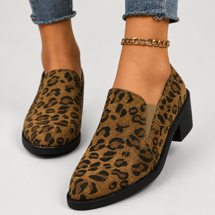 Angélique | Mocassin Léopard