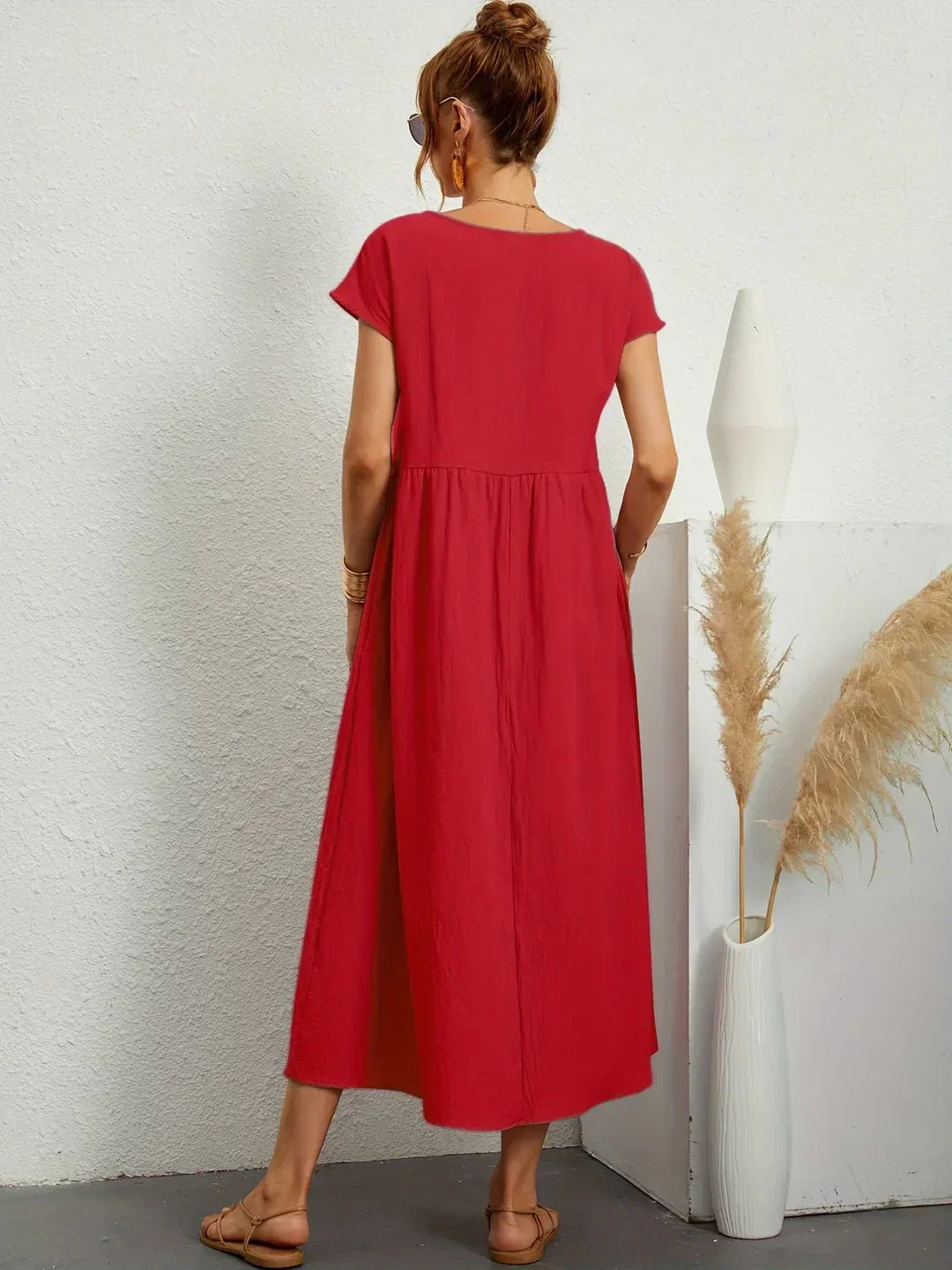 Amélie | Robe midi fluide