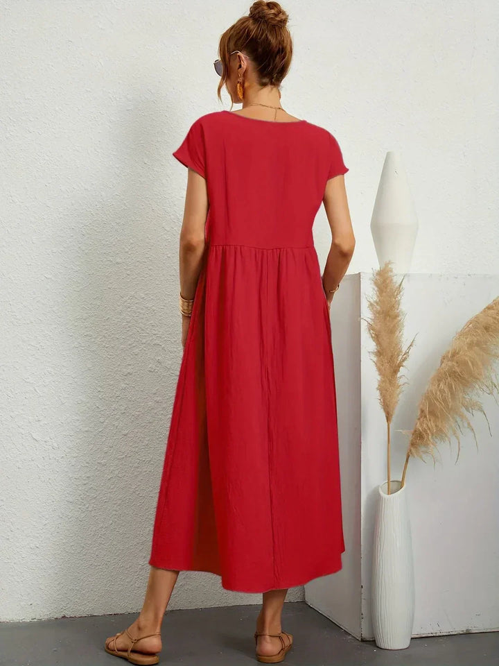 Amélie | Robe midi fluide
