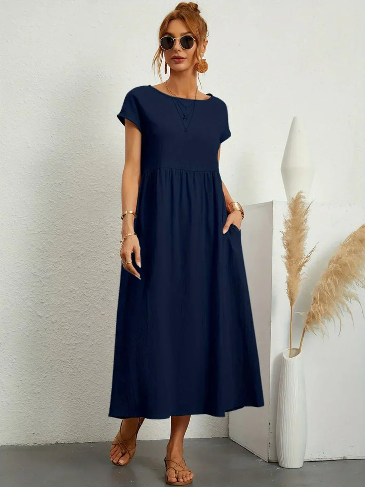 Amélie | Robe midi fluide