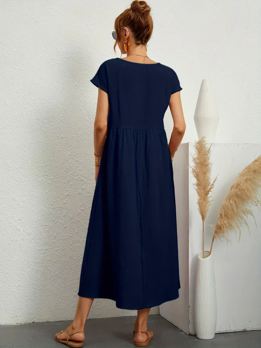 Amélie | Robe midi fluide