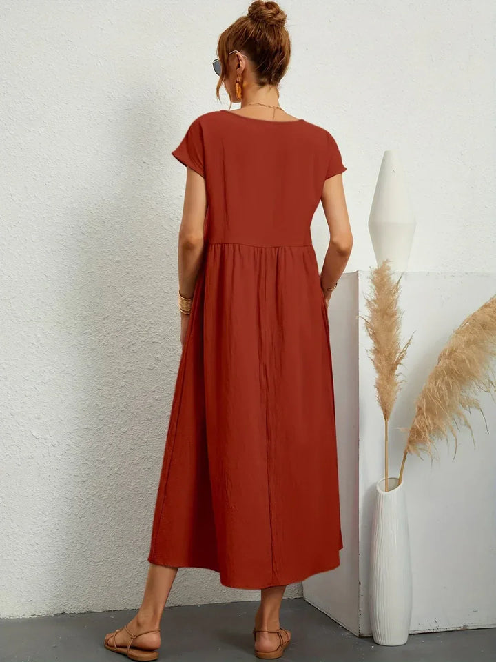 Amélie | Robe midi fluide