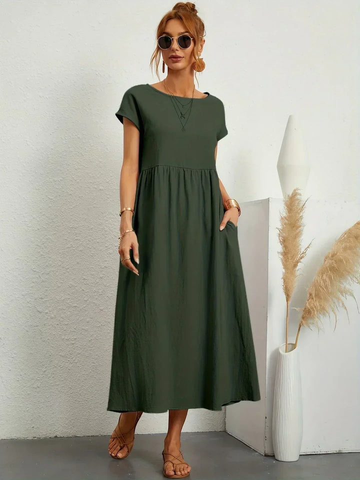 Amélie | Robe midi fluide
