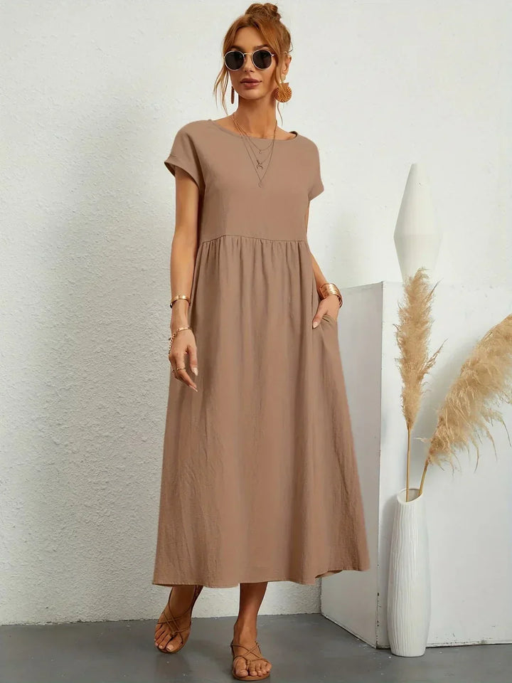 Amélie | Robe midi fluide