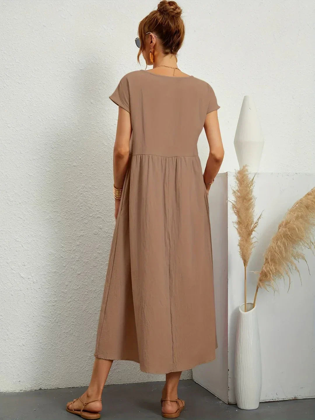 Amélie | Robe midi fluide