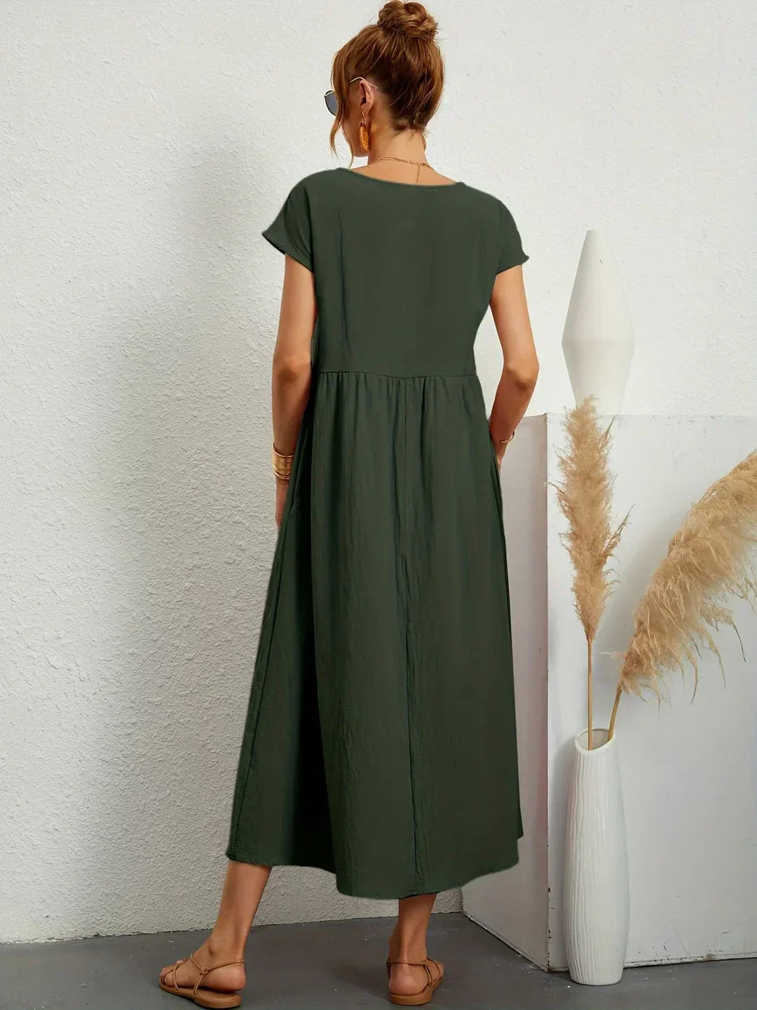 Amélie | Robe midi fluide