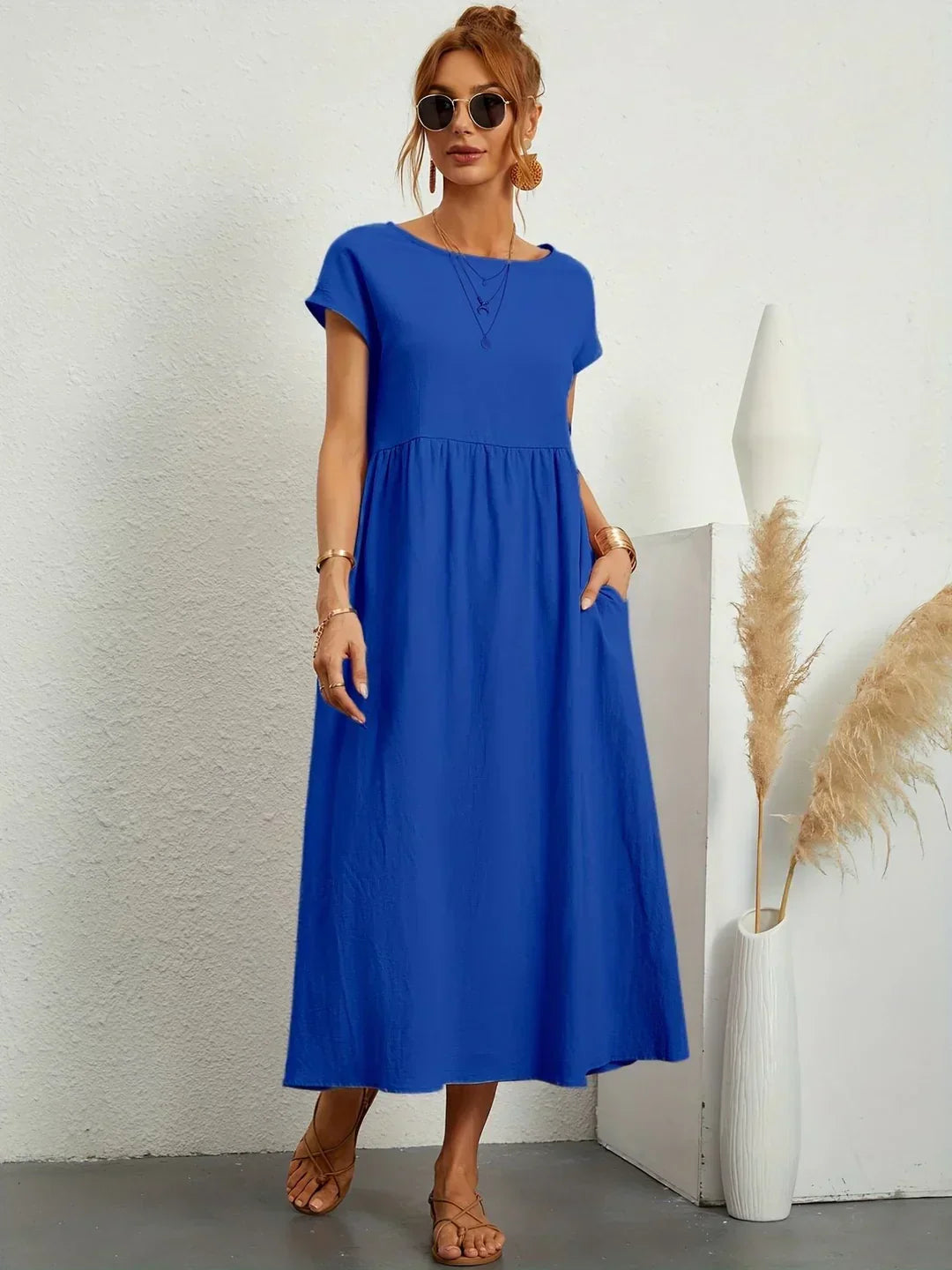 Amélie | Robe midi fluide