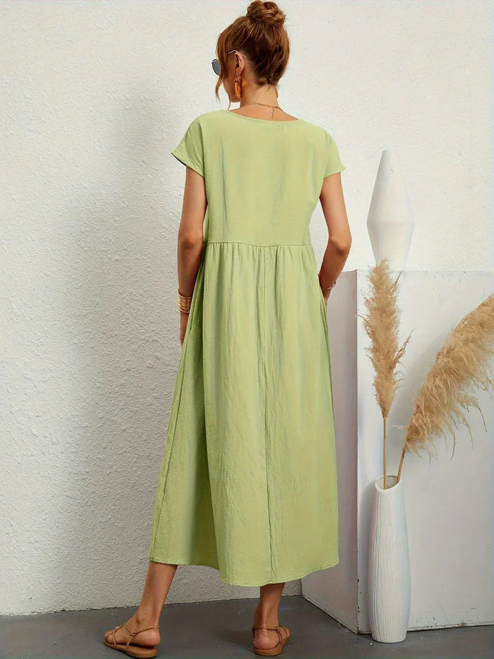 Amélie | Robe midi fluide
