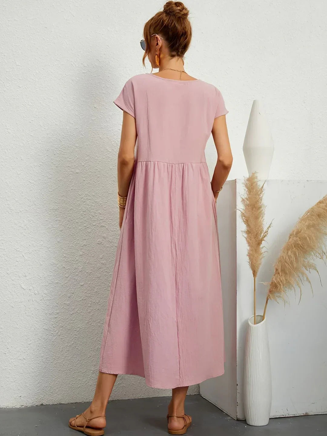 Amélie | Robe midi fluide