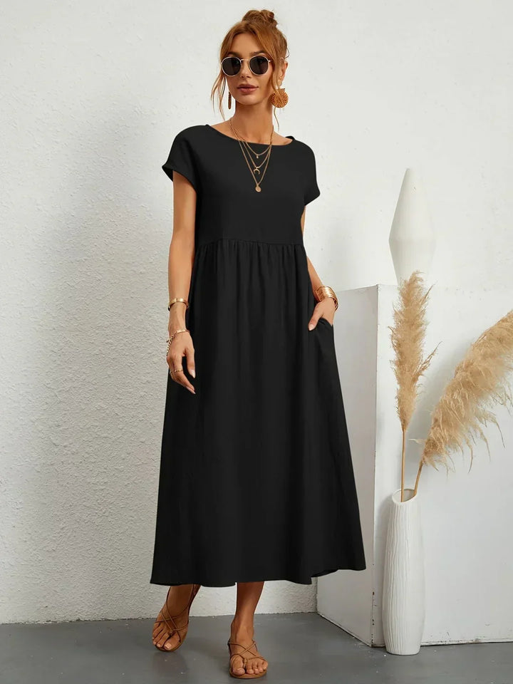 Amélie | Robe midi fluide