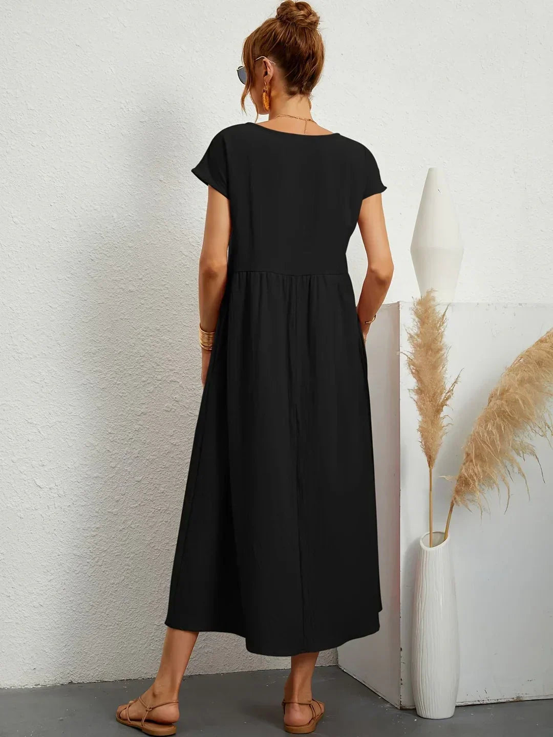 Amélie | Robe midi fluide