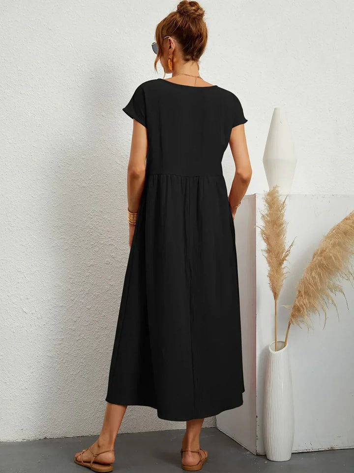 Amélie | Robe midi fluide