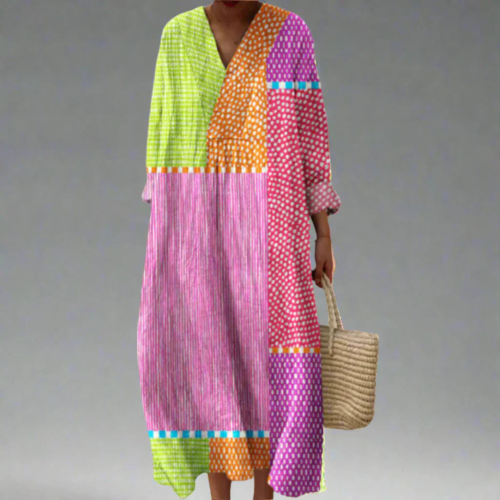 Luna | Sleeved Midi Dress