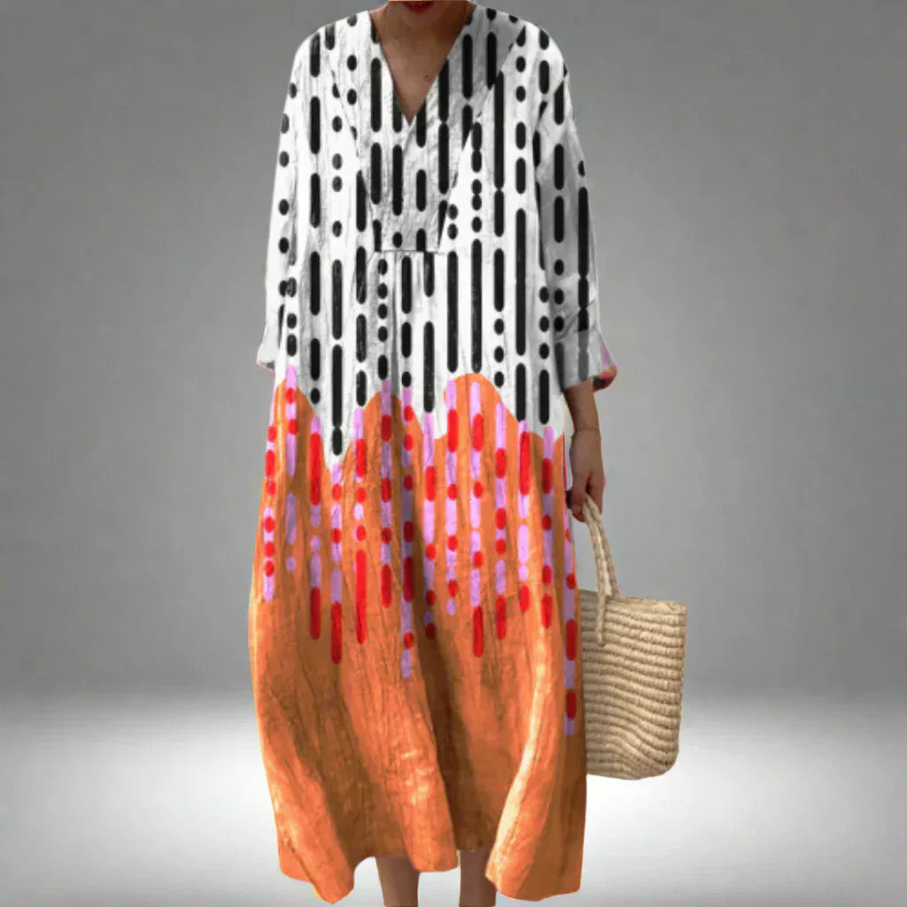 Elena | Sleeved Midi Dress