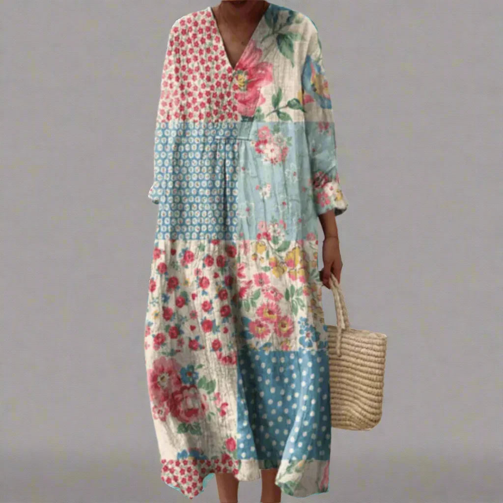 Sofia | Sleeved Midi Dress