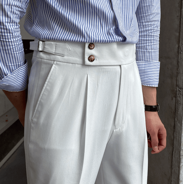 Edward - Pantalons Taille Haute Élégants