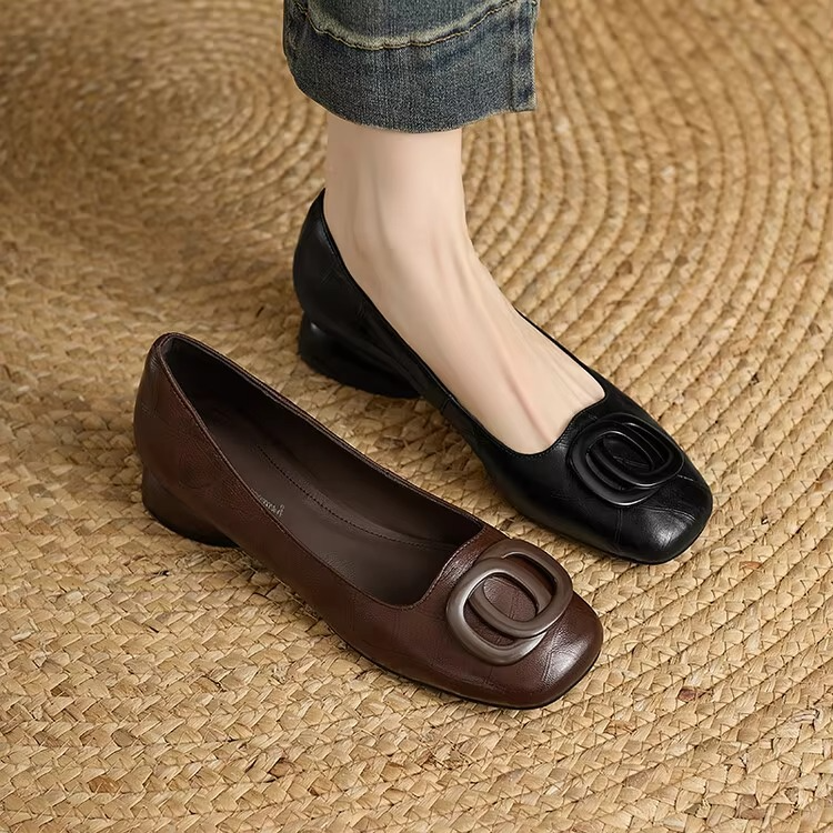 Opium | Ballerines en cuir