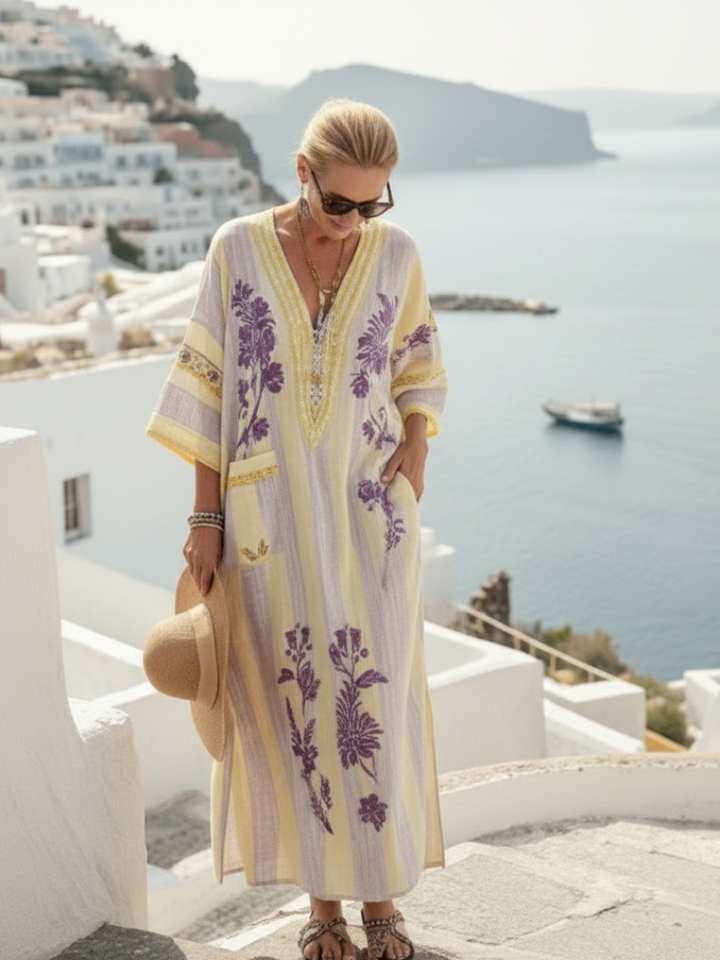 Elvina | Robe midi élégante