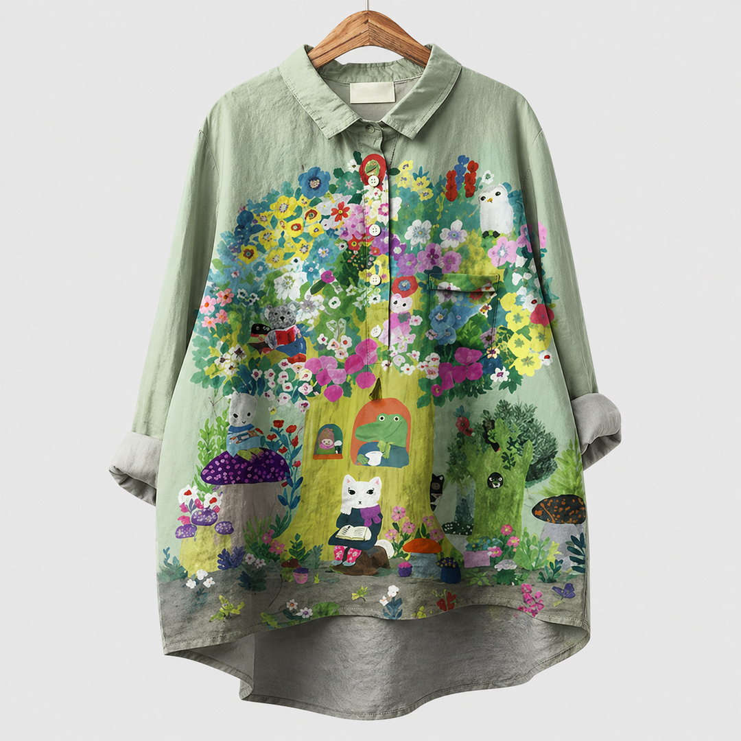 Caroline | Blouse élégante estivale
