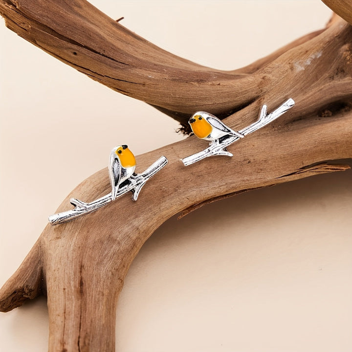Robin Bird Earrings