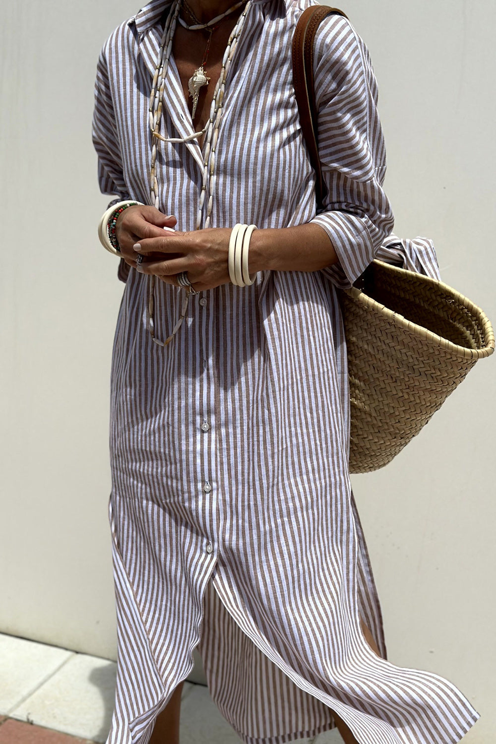 Sophia - Robe Chemise Confortable