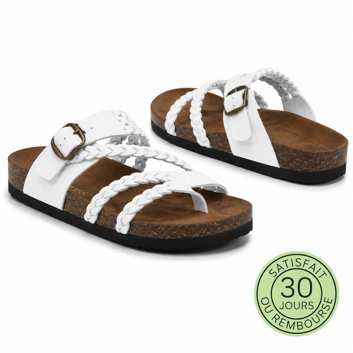 Tressia™ - Leather Sandals with Orthopaedic Comfort for Women