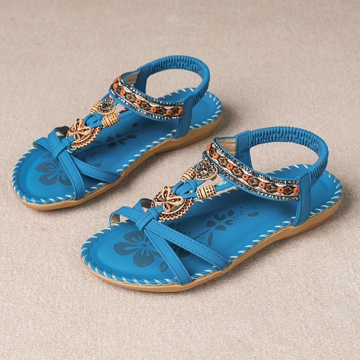 Nada – Sandales orthopédiques au style Ibiza pour confort et élégance.