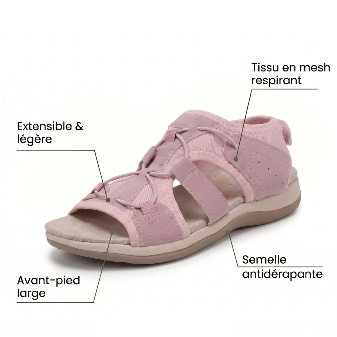 Célia™ - Ultra-lightweight sandals with orthopaedic comfort