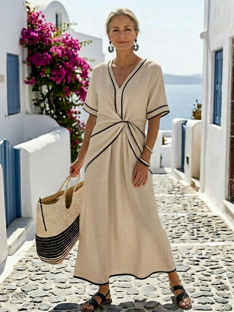 Linnea | Robe midi fluide