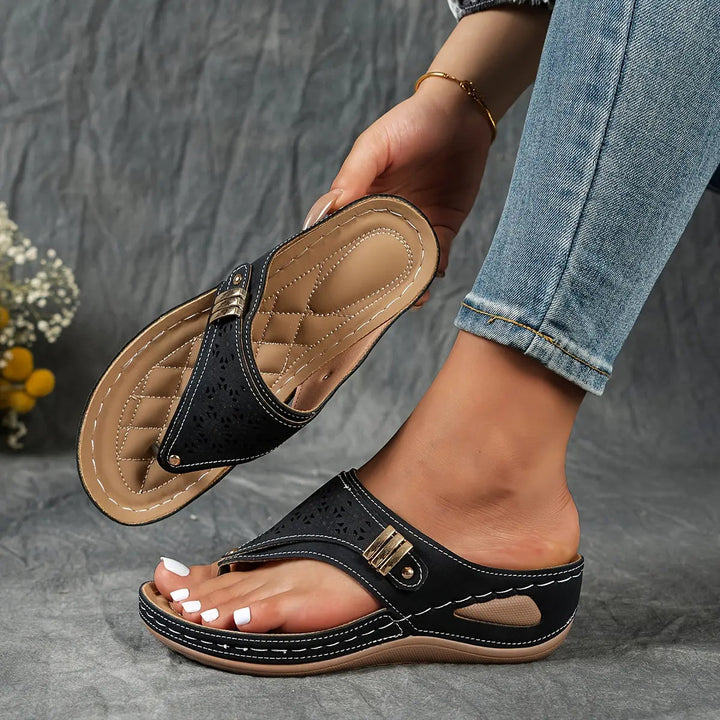 Élodie | Sandales à Talon et Tongs pour Femme