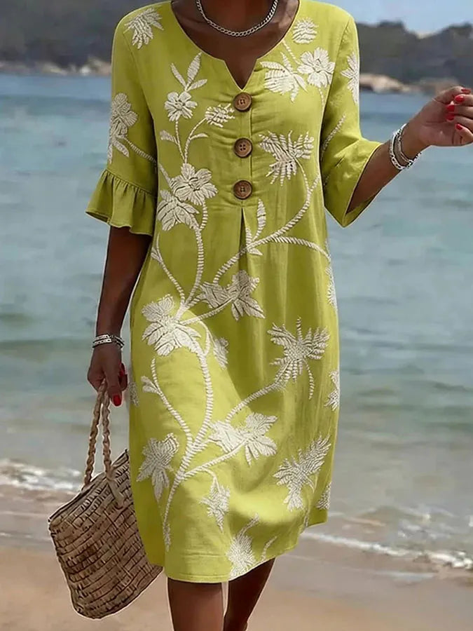 Livia | Robe florale décontractée