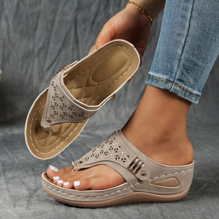 Élodie | Sandales à Talon et Tongs pour Femme