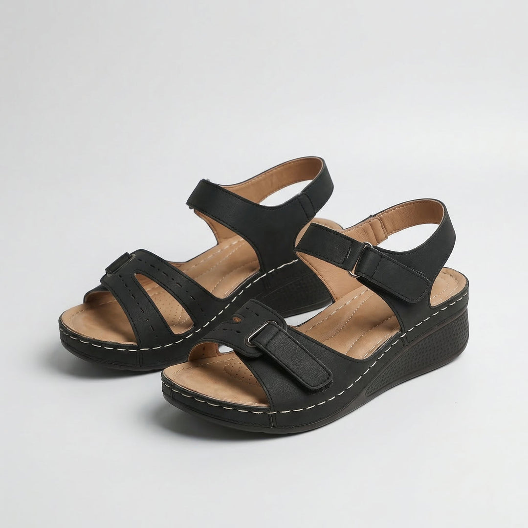 Sandy™ - Sandales Orthopédiques Confortables avec Talon