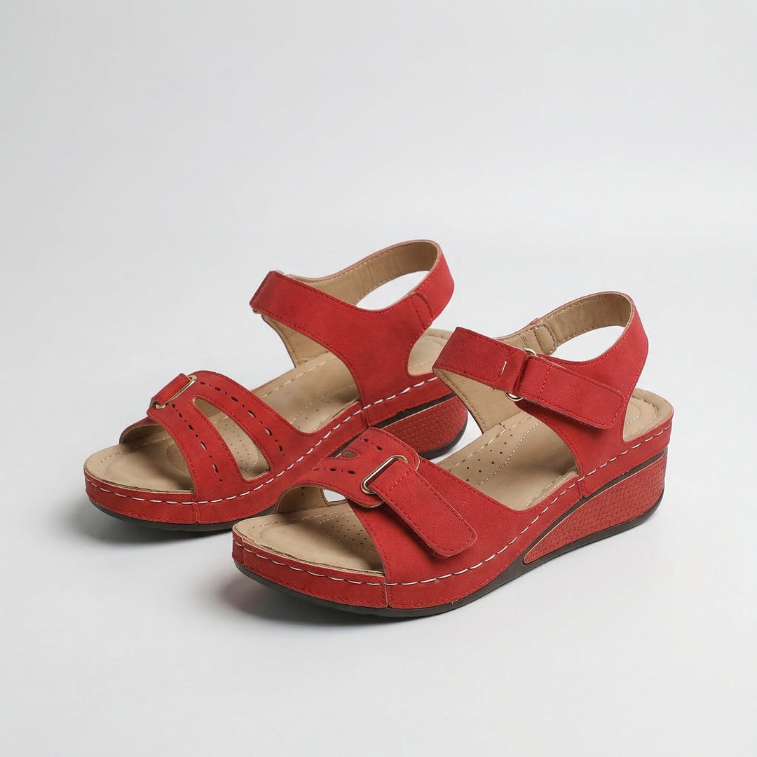 Sandy™ - Sandales Orthopédiques Confortables avec Talon