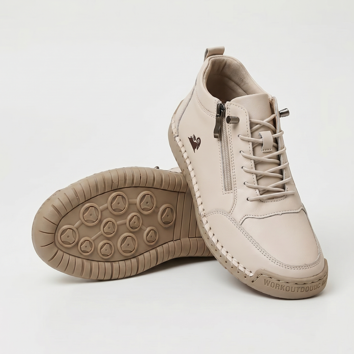 Flora Chaussures Orthopédiques Confortables avec Fermeture Éclair