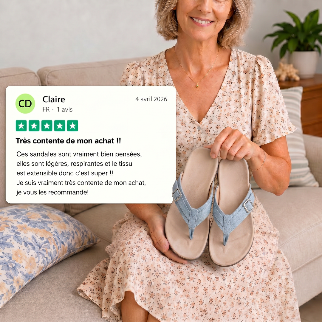 Soleya™ – Orthopaedic Comfort Sandals