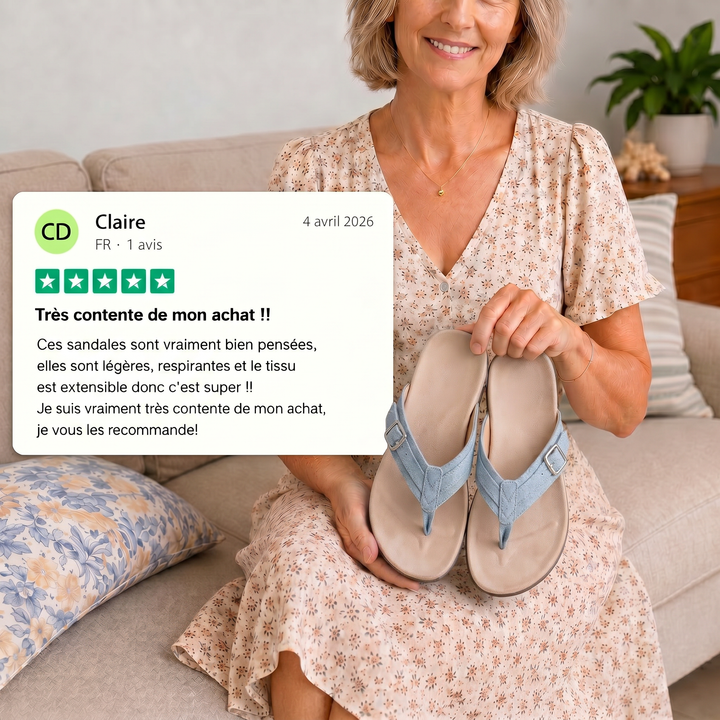 Soleya™ – Orthopaedic Comfort Sandals