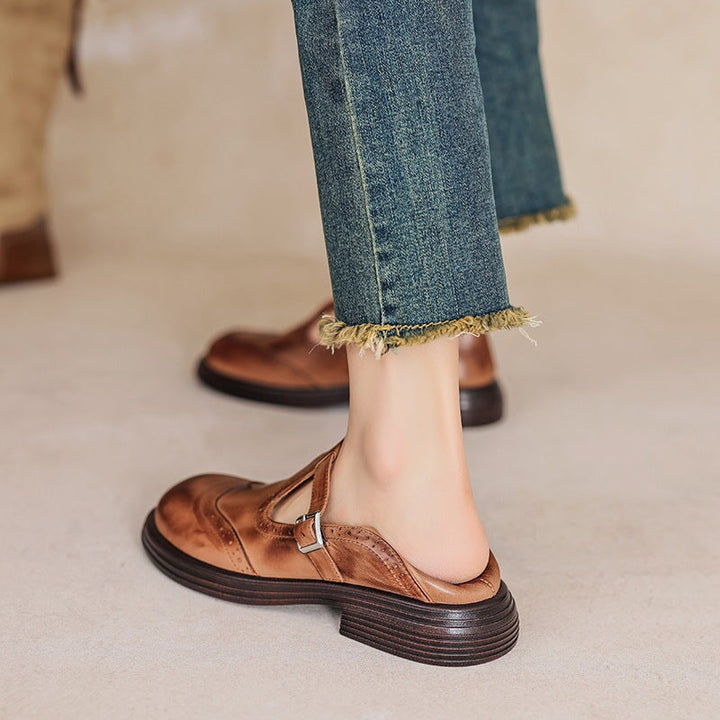 Verda - Élégante Chaussure en Cuir