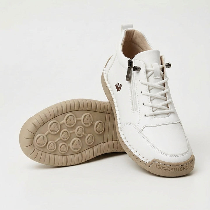 Flora Chaussures Orthopédiques Confortables avec Fermeture Éclair