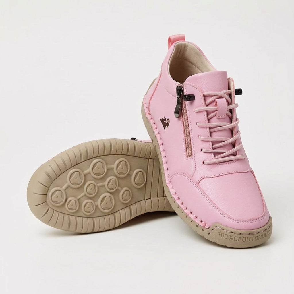 Flora Chaussures Orthopédiques Confortables avec Fermeture Éclair