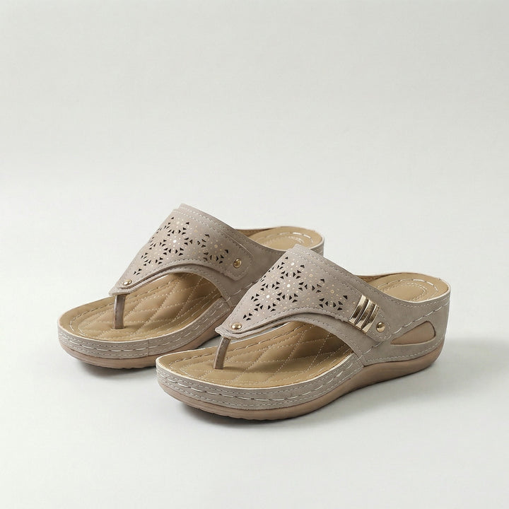 Élodie | Sandales à Talon et Tongs pour Femme