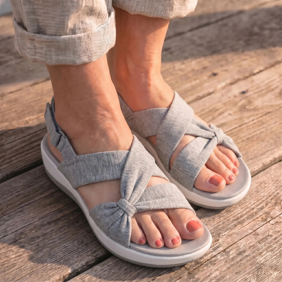 Nubéa™ - Fabric Sandals with Orthopaedic Comfort