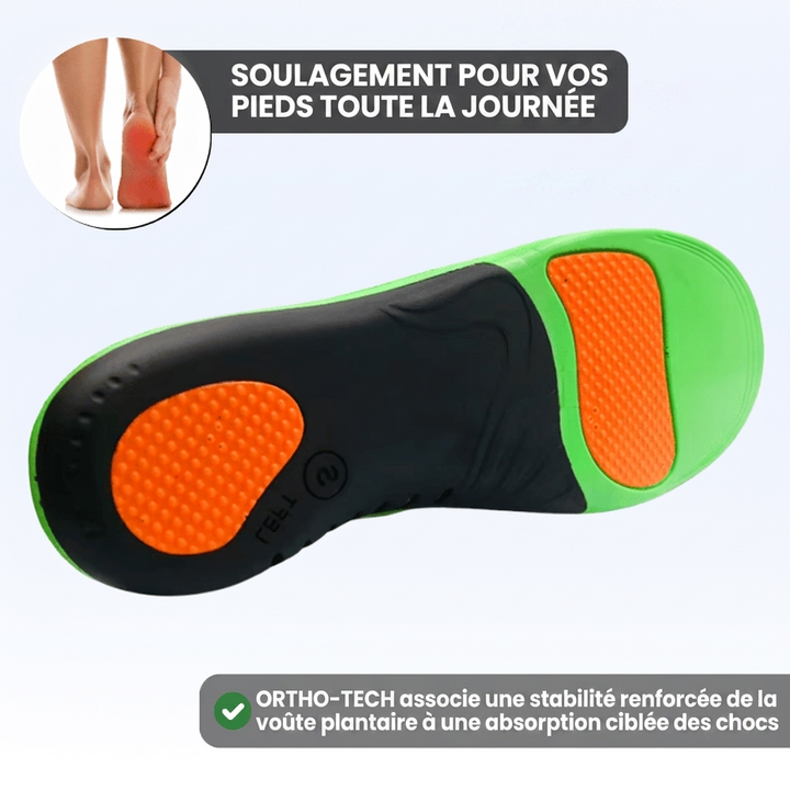 Semelles Orthopédiques ORTHO-TECH Premium