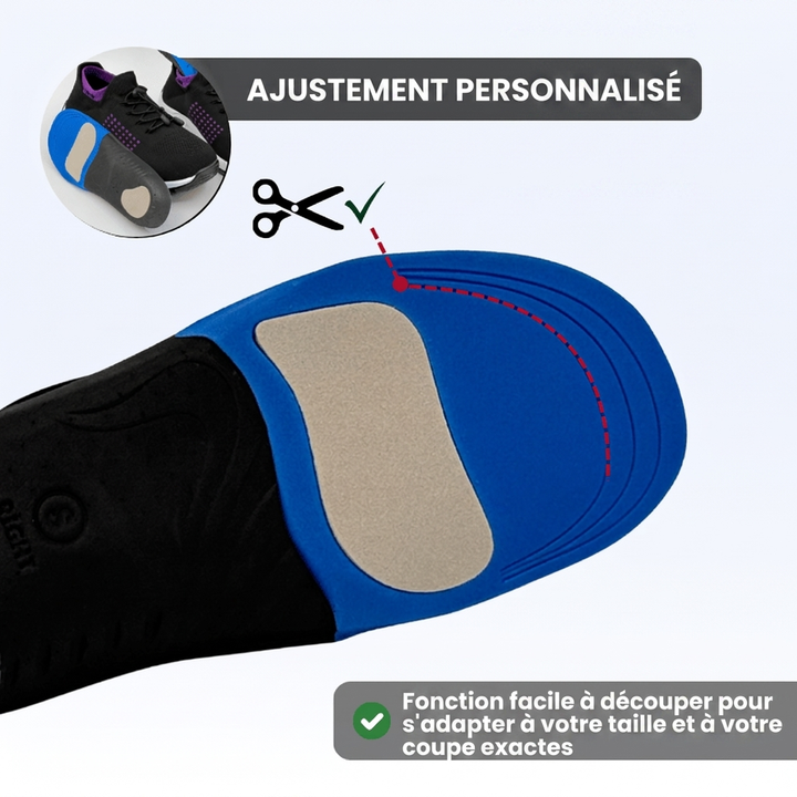 Semelles ORTHO-EVA – Amorti Léger & Soutien Quotidien