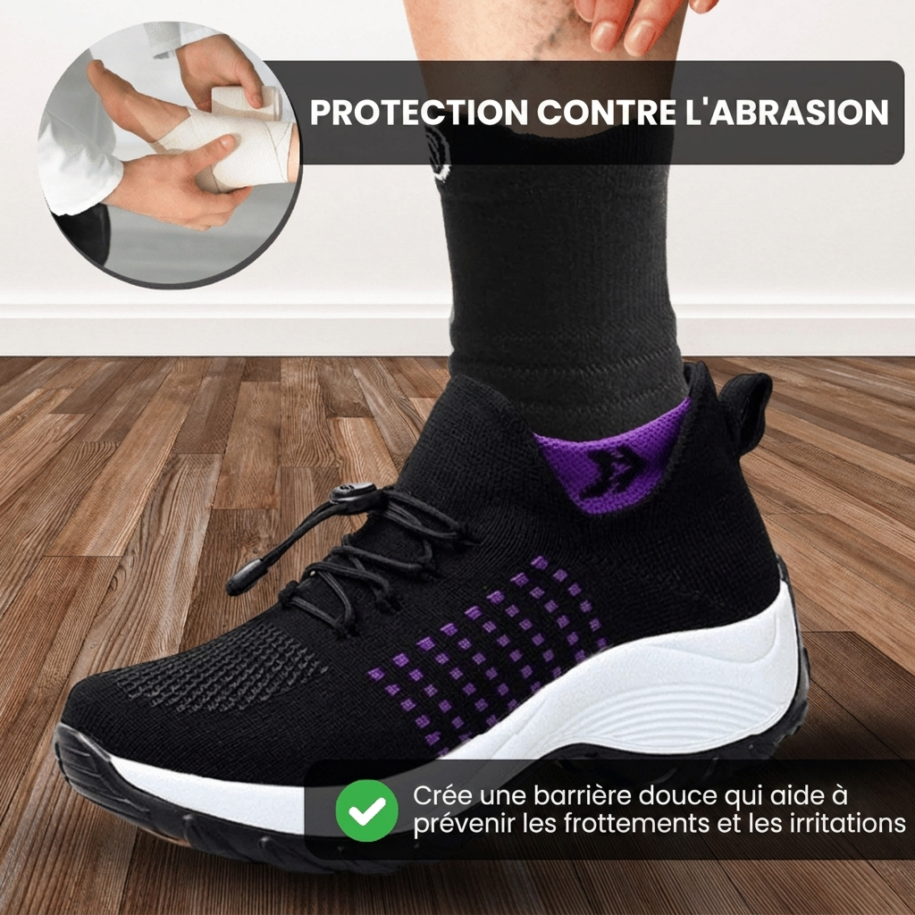 Chaussettes Crew Respirantes Premium – Pack de 3